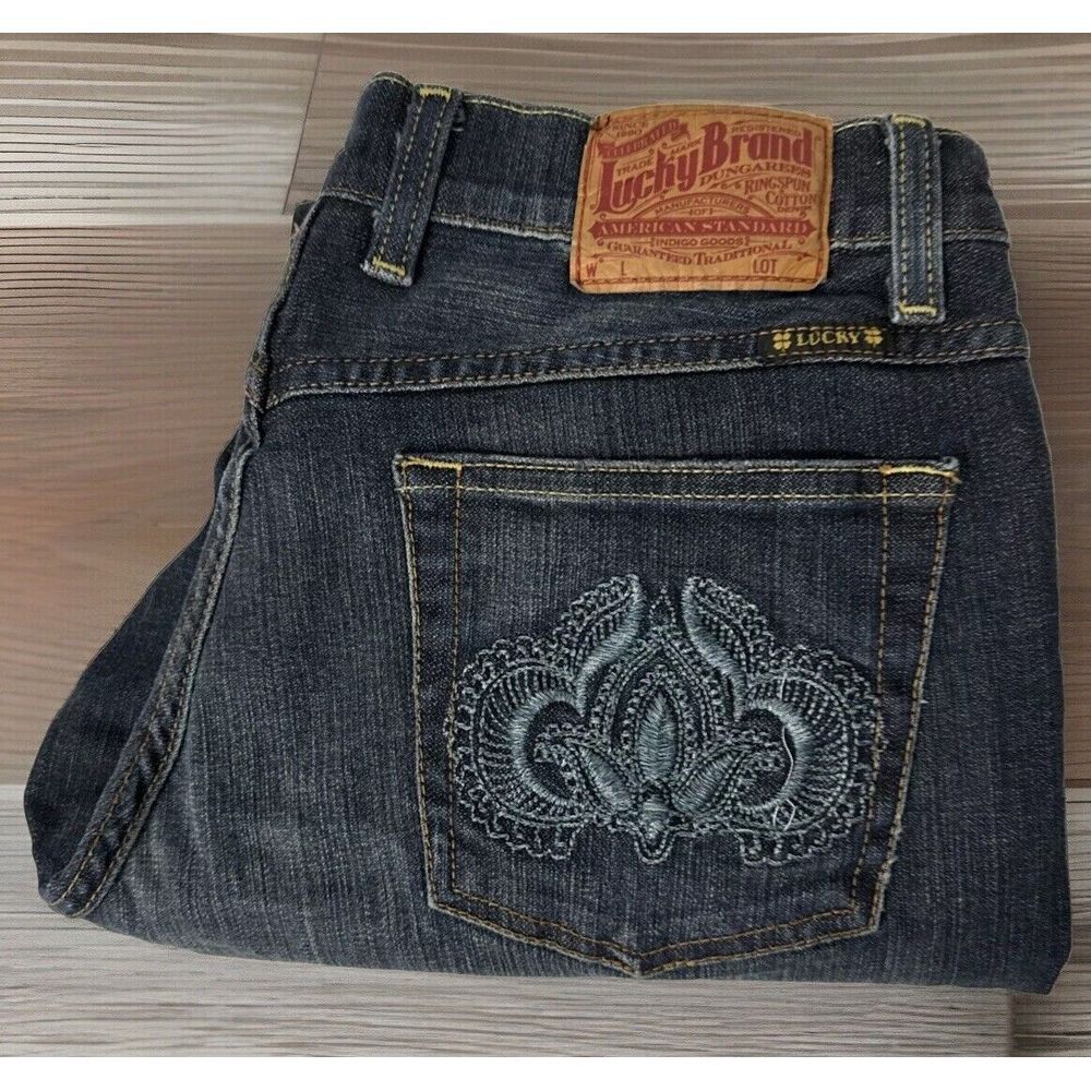 Lucky Brand Dark Wash Ankle Jeans
